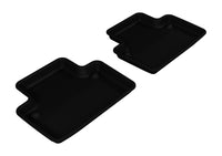 Thumbnail for 3D MAXpider 2003-2014 Volvo XC90 Kagu 2nd Row Floormats - Black