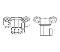 Thumbnail for Hella Twin Trumpet Horn Kit 12V - Ford