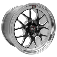 Thumbnail for Weld S77 17x5 / 5x4.5 BP / 2.2in. BS Black Wheel (High Pad) - Non-Beadlock
