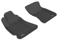 Thumbnail for 3D MAXpider 2009-2013 Subaru Forester Kagu 1st Row Floormat - Black