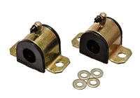 Thumbnail for Energy Suspension 00-05 Toyota Celica Black 22mm Front Sway Bar Frame Bushings (Greaseable Frame Bus