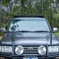 Thumbnail for ARB Roof Rack Base with Mount Kit - Flat Rack with Wind Deflector