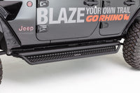 Thumbnail for Go Rhino 14-19 Chevy 1500 LD (Classic) Dominator Extreme D1 SideSteps Complete Kit w/SideStep + Brkt