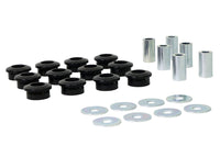 Thumbnail for Whiteline 00-04 Subaru Legacy GT / 00-09 Subaru Outback Rear Control Arm Bushing Service Kit