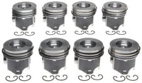Thumbnail for Mahle OE Ford Pass & Trk 4.6L 281 2V V8 Windsor PI 1999-2001 Piston Set (Set of 8)