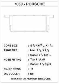 Thumbnail for CSF Porsche Cayman/Boxster/Carrera (991/981) Auxiliary Center Radiator