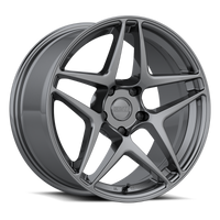 Thumbnail for Kansei K15G Astro 18x9in / 5x120 BP / 22mm Offset / 72.56mm Bore - Gunmetal Wheel