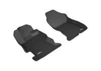 Thumbnail for 3D MAXpider 2017-2019 Subaru Impreza/Crosstrek Kagu 1st Row Floormat - Black