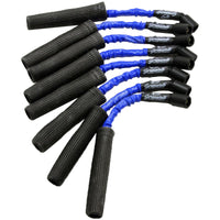 Thumbnail for Granatelli 99-23 GM Truck V8 Perf Coil-Near-Plug Wire Conn Kit w/9in Lead/Blue Jacket/Blk Sleeve