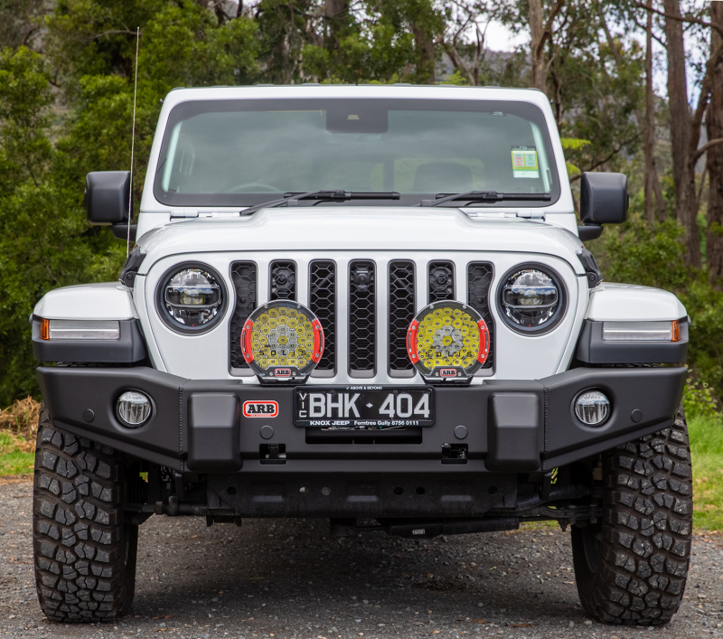 ARB 18-21 Jeep Wrangler JL / 20-21 Jeep Gladiator JT Front Winch Bumper (Fit Kit NOT Included)