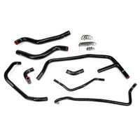 Thumbnail for HPS Black Reinforced Silicone Radiator and Heater Hose Kit Coolant for Ford 2015-2019 Mustang Ecoboost 2.3L Turbo