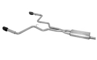 Thumbnail for Gibson 15-19 Ford Mustang EcoBoost 2.3L 2.25in Cat-Back Dual Exhaust - Black Elite (Ceramic)