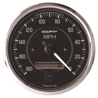 Thumbnail for Autometer Cobra 4 inch 180 MPH In-Dash Electronic Programable Reverse Sweep Speedometer