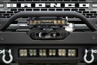 Thumbnail for DV8 Offroad 2021+ Ford Bronco Modular Front Bumper Winch Capable w/ Auxiliary Light Mounts