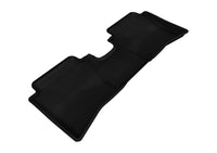 Thumbnail for 3D MAXpider 2012-2017 Hyundai Accent Kagu 2nd Row Floormats - Black