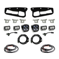 Thumbnail for Baja Designs 2021+ Ford Bronco Clear SAE Fog Pocket Kit