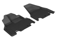 Thumbnail for 3D MAXpider 2011-2017 Honda Odyssey EX Kagu 1st Row Floormat - Black