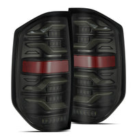 Thumbnail for AlphaRex 14-21 Toyota Tundra LUXX LED Taillights Alpha Blk w/Activ Light/Seq Signal