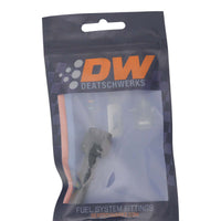 Thumbnail for DeatschWerks 6AN Female Flare Swivel to 3/8in Male EFI Quick Disconnect - Anodized Matte Black