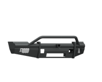 Thumbnail for Road Armor 11-16 Ford F-250 Vaquero Front Bumper w/Pre-Runner Guard 2in Receiver - Tex Blk