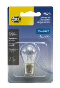 Thumbnail for Hella Bulb 7528 12V 21/5W Bay15D S8 Sb