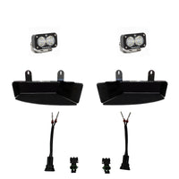 Thumbnail for Baja Designs 2019+ Ram 2500/3500 S2 Sport Fog Pocket Kits - White