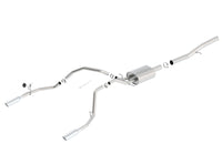 Thumbnail for Borla 14 Silv/Sierra 1500 EC Std/CC Short 143.5in WB ATAK Single Split Rear Exit Cat-Back Exhaust