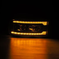 Thumbnail for AlphaRex 02-05 Dodge Ram 1500 PRO-Series Projector Headlights Plank Style Black w/Seq Signal