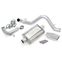 Thumbnail for Banks Power 12-15 Jeep 3.6L Wrangler (All) - 2dr Monster Exh Sys - SS Single Exh w/ Chrome Tip