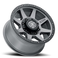 Thumbnail for ICON Rebound 17x8.5 8x6.5 13mm Offset 5.25in BS 121.4mm Bore Titanium Wheel