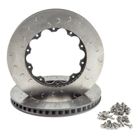 Thumbnail for Alcon Nissan R35 GT-R Gen 2 Front Right 390X32.8mm Rotor Ring Kit