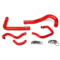 Thumbnail for HPS Red Reinforced Silicone Radiator + Heater Hose Kit Coolant for Toyota 93-98 Supra MK4 2JZ Turbo Left Hand Drive