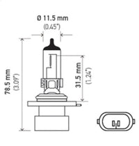 Thumbnail for Hella Bulb 9006XS/HB4A 12V 55W P22d T4