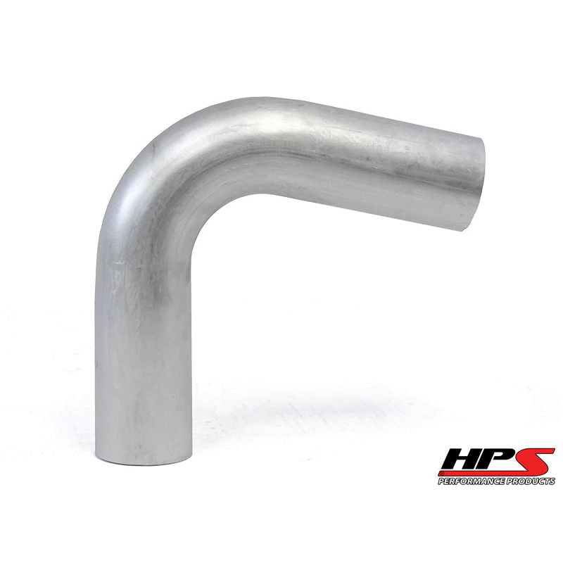 HPS 4" OD 100 Degree Bend 6061 Aluminum Elbow Pipe 16 Gauge w/ 4" CLR