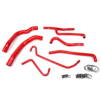 Thumbnail for HPS Red Reinforced Silicone Radiator and Heater Hose Kit Coolant for Ford 11-14 Mustang 3.7L V6