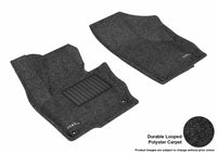 Thumbnail for 3D MAXpider 2009-2019 Volkswagen Tiguan/Tiguan Limited Classic 1st Row Floormat - Black