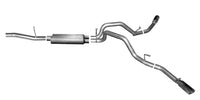 Thumbnail for Gibson 14-19 Cadillac Escalade Base 6.2L 3.5in/2.25in Cat-Back Dual Extreme Exhaust - Stainless