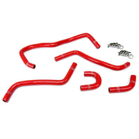 Thumbnail for HPS Red Reinforced Silicone Radiator Hose Kit for Yamaha 04-07 YXR450 YXR660 Rhino