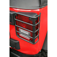 Thumbnail for Rugged Ridge 07-18 Jeep Wrangler Black Tail Light Euro Guards