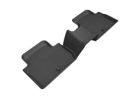 Thumbnail for 3D MAXpider 2018-2020 Kia Stinger Kagu 2nd Row Floormats - Black