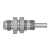 Thumbnail for DeatschWerks 8AN Male Flare to Straight 5/16in Single Hose Barb - Anodized DW Titanium