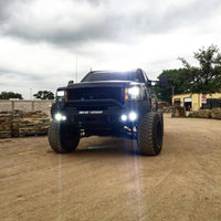Thumbnail for Road Armor 08-13 GMC 1500 Stealth Front Winch Bumper w/Pre-Runner Guard - Tex Blk