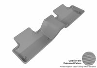 Thumbnail for 3D MAXpider 2014-2019 Land Rover Range Rover Evoque Kagu 2nd Row Floormats - Gray