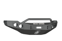 Thumbnail for Road Armor 11-14 Chevy 2500 Stealth Front Winch Bumper w/Pre-Runner Guard - Tex Blk