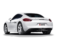 Thumbnail for Akrapovic 12-15 Porsche Boxster (981) Slip-On Line (Titanium) w/ Titanium Tips