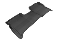 Thumbnail for 3D MAXpider 2004-2015 Nissan Titan Crew Cab Kagu 2nd Row Floormats - Black