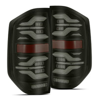 Thumbnail for AlphaRex 14-21 Toyota Tundra LUXX LED Taillights Blk w/Activ Light/Seq Signal