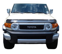 Thumbnail for AVS 07-14 Toyota FJ Cruiser High Profile Bugflector II Hood Shield - Smoke