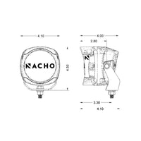 Thumbnail for ARB NACHO Quatro Spot 4in. Offroad LED Light - Pair