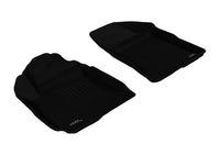 Thumbnail for 3D MAXpider 2010-2012 Hyundai Santa Fe Kagu 1st Row Floormat - Black
